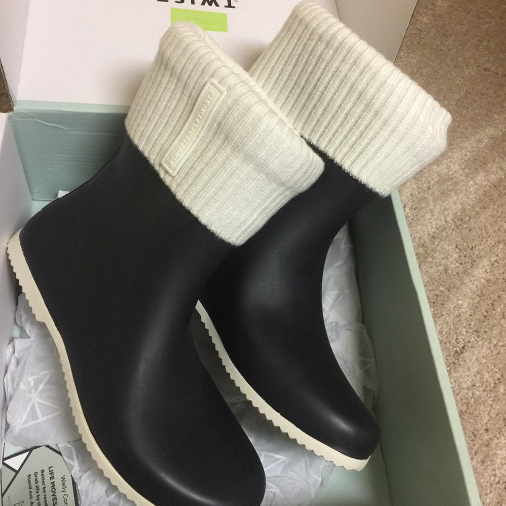 Butterfly Twists Rain Boots